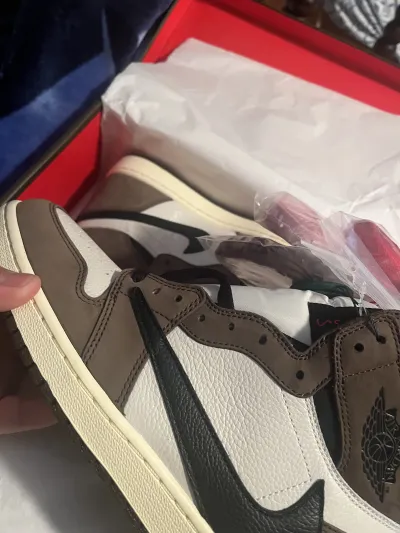 PK God Batch Air Jordan 1 Retro High Travis Scott CD4487-100 review xpcrazy123 01