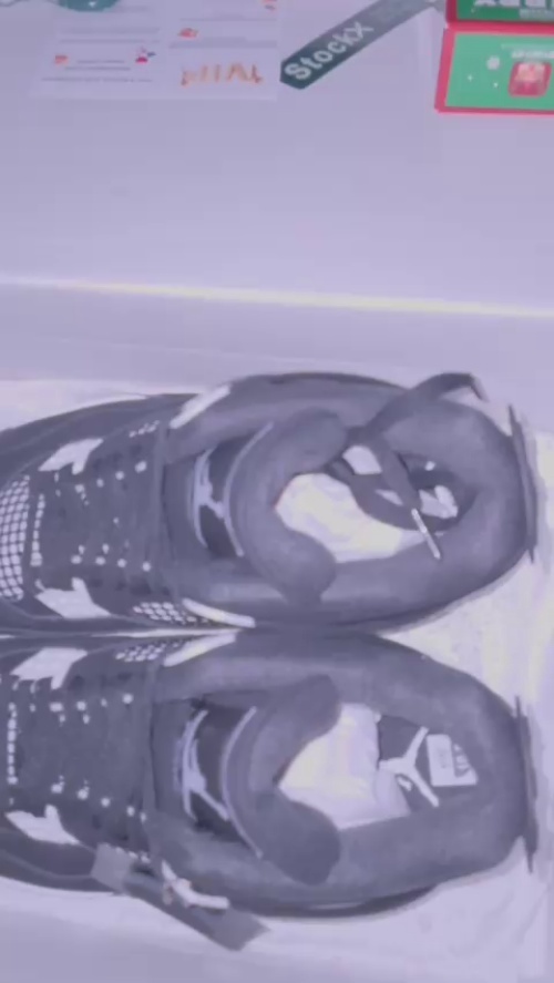 PK God Batch Air Jordan 4 White Thunder FQ8138-001 review O***