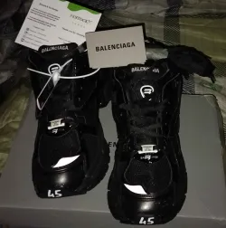 PK God Batch Balenciaga Runner Black review E*** 03
