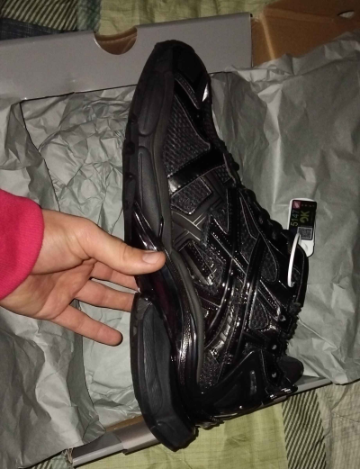 PK God Batch Balenciaga Runner Black review E*** 03