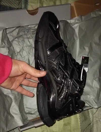 PK God Batch Balenciaga Runner Black review E*** 03