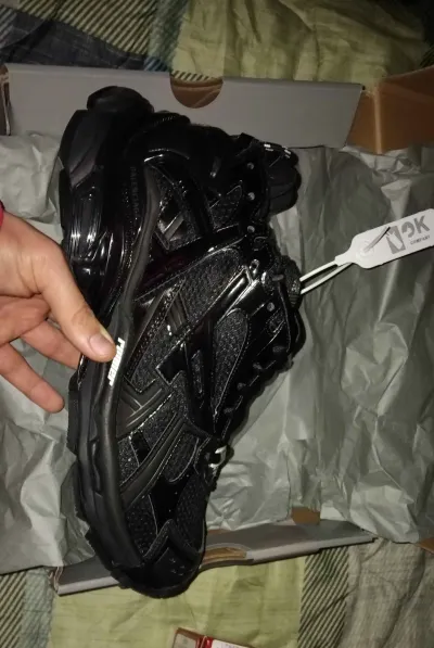 PK God Batch Balenciaga Runner Black review E*** 05