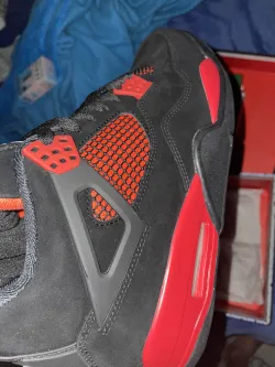 PK God Batch Air Jordan 4 Red Thunder CT8527-016 review B*** 03