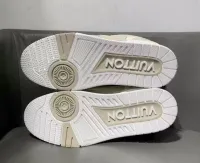 PK God Batch LOUIS VUITTON Skate Sneaker Beige White  review 2