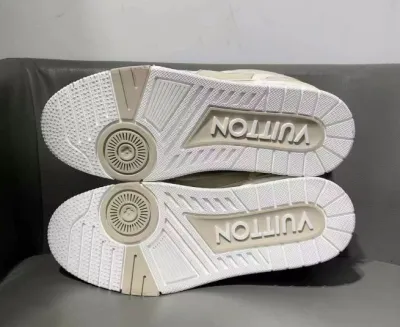 PK God Batch LOUIS VUITTON Skate Sneaker Beige White  review JESSICA WALL 02