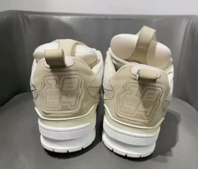 PK God Batch LOUIS VUITTON Skate Sneaker Beige White  review JESSICA WALL 01