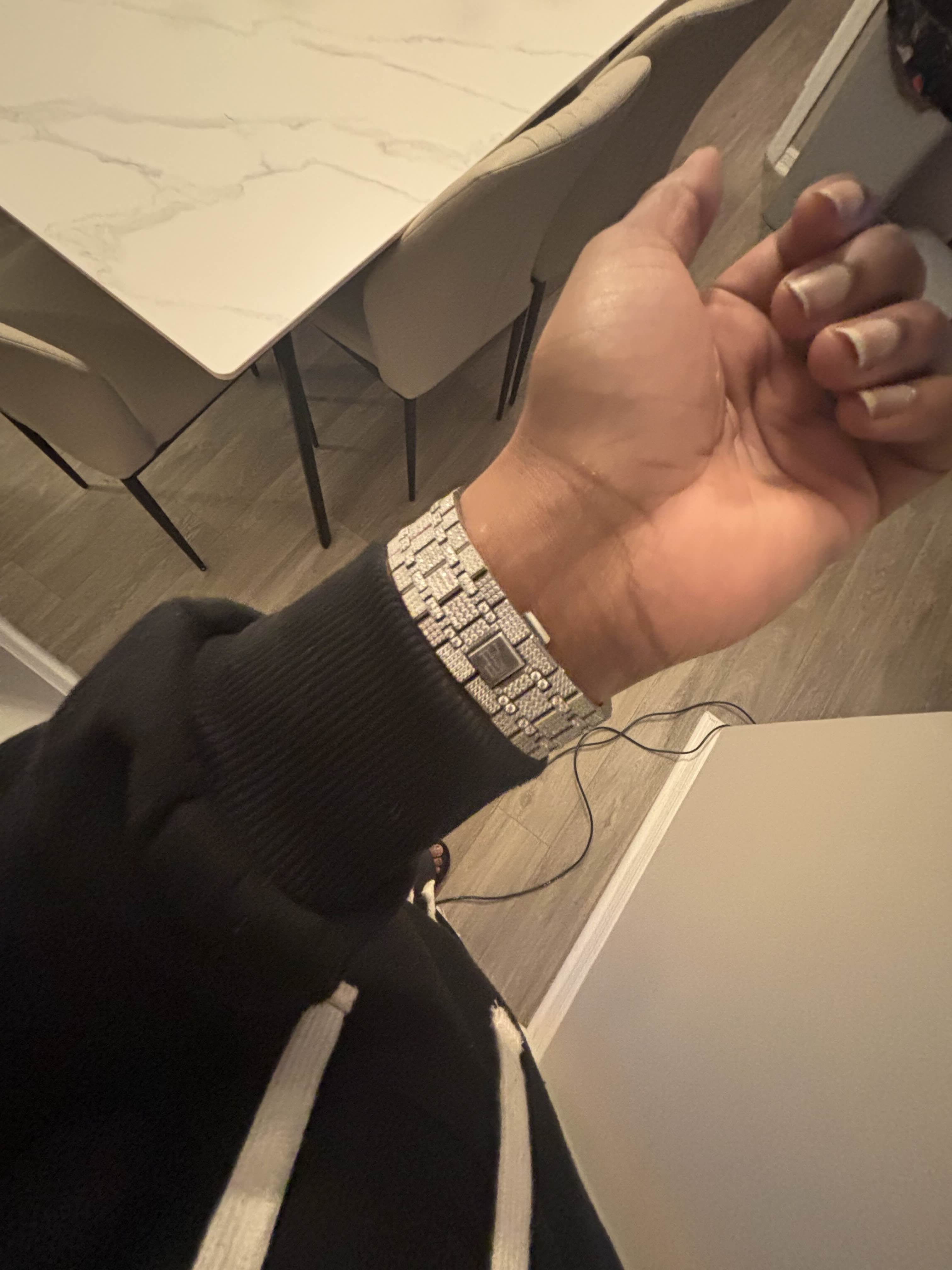 Audemars Piguet VVS Moissanite Watch 41mm review M*** 03