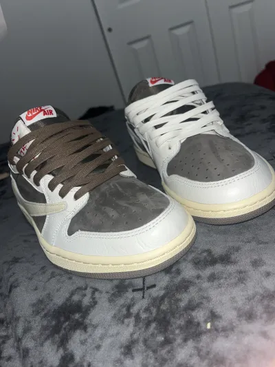 PK God Batch Air Jordan 1 Retro Low OG SP Travis Scott Reverse Mocha DM7866-162  review steby
