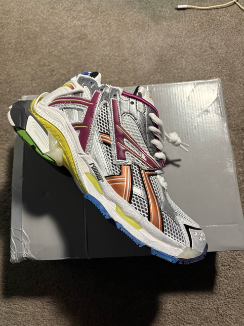 PK God Batch Balenciaga Runner Silver Purple 677403W3RB68123 review 