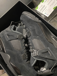 PK God Batch Air Jordan 4 Black Cat CU1110-010 review 0