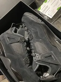 PK God Batch Air Jordan 4 Black Cat CU1110-010 review 0