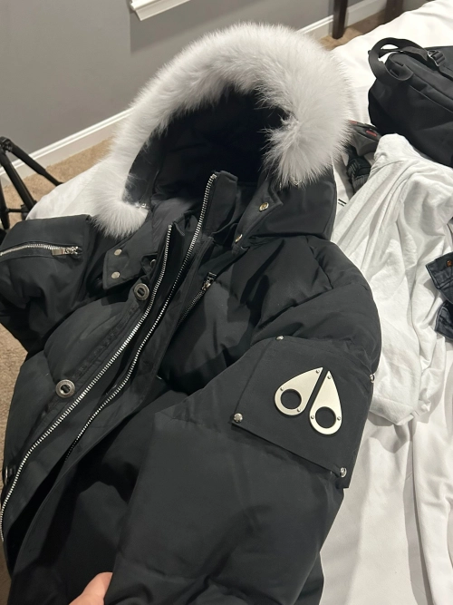 Moose Knuckles ORIGINAL 3Q FUR Black/Whites (NFC) review 