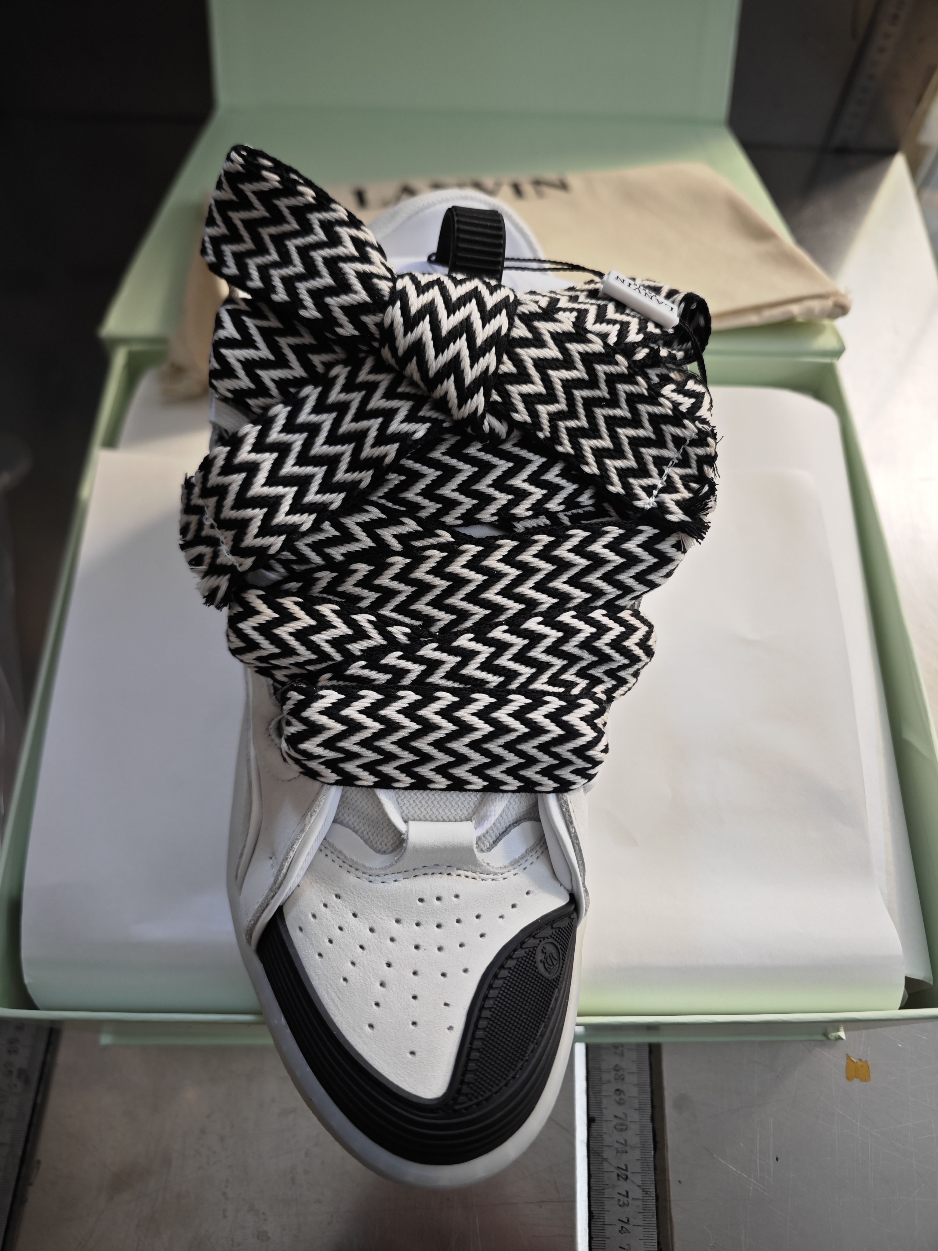 Lanvin Curb Sneakers Maiden White review 0