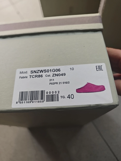 Marni Long hair Calfskin Fussbett Sabot Fuchsia SBMR000600P412200C58 review 