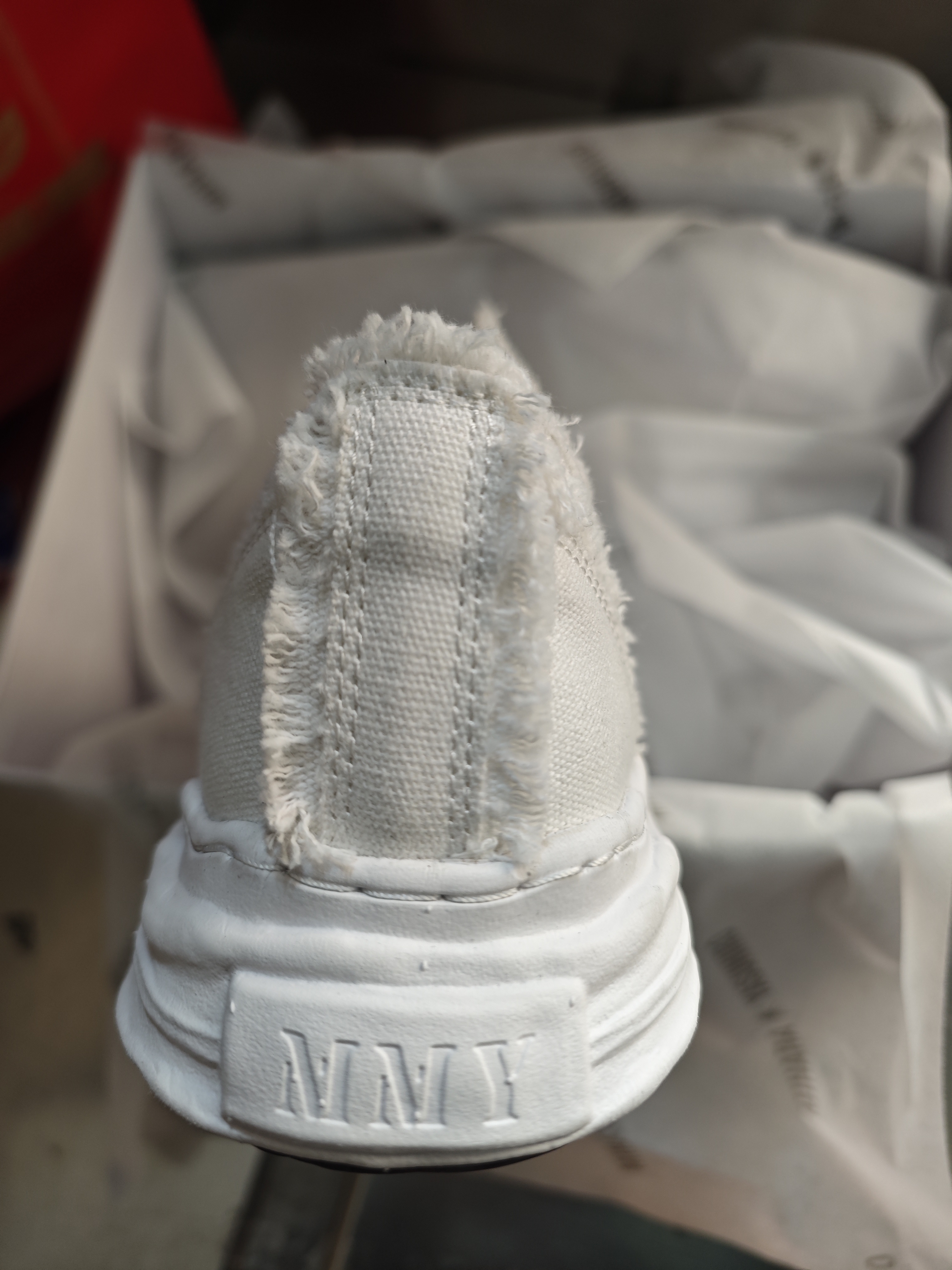 PK God Batch Maison MIHARA YASUHIRO Men's Hank Low Sneakers White review Enzo Devani 03