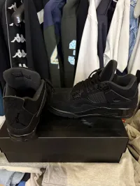 PK God Batch Air Jordan 4 Black Cat CU1110-010 review 0