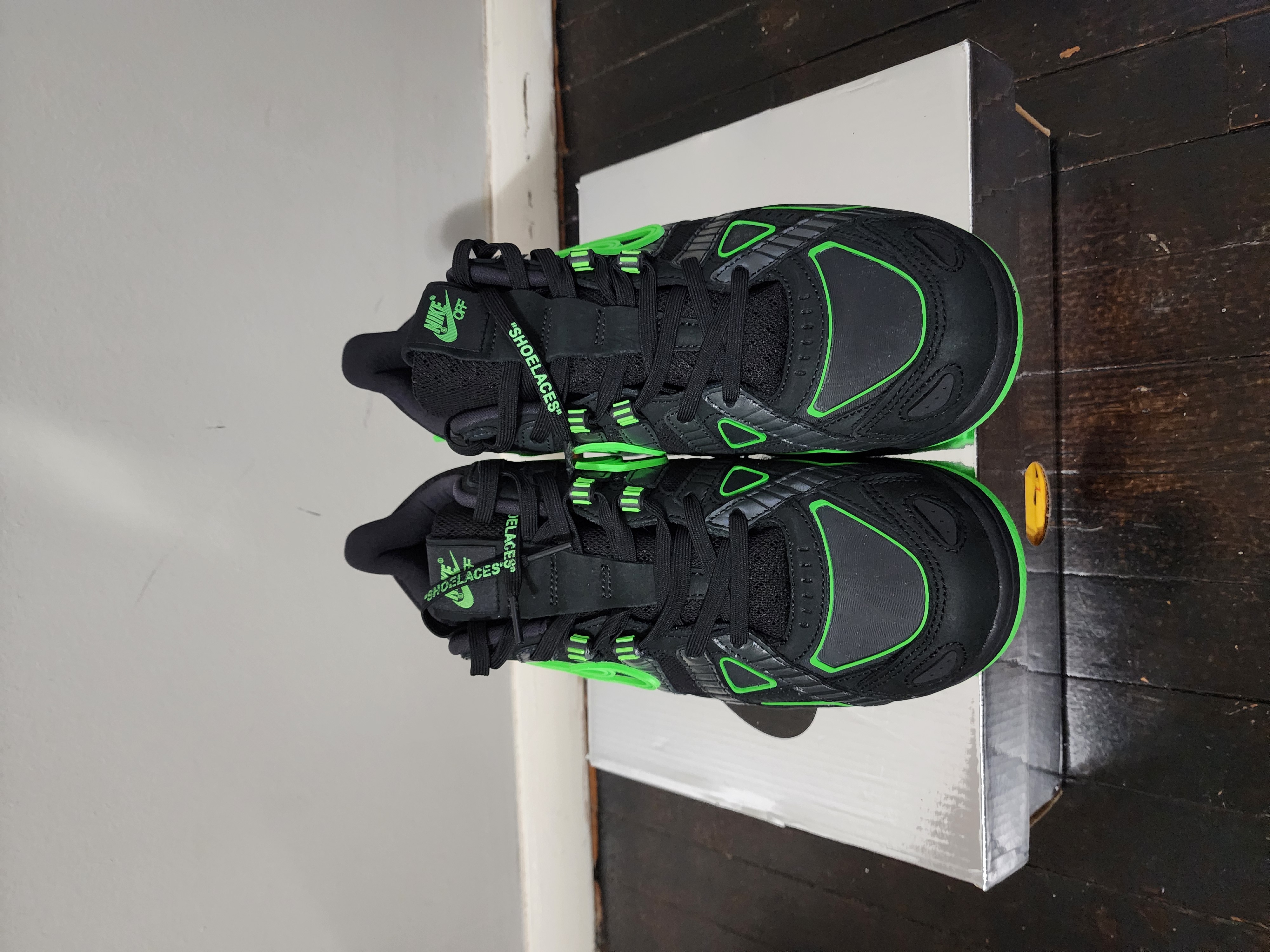 PK God Batch Nike X Off-White Air Rubber Dunk "Green Strike" sneakers review Bart9090 04