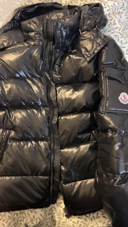 Moncler Maya Short Down Jacket Black (NFC) review K*** 01