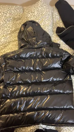 Moncler Maya Short Down Jacket Black (NFC) review K*** 02
