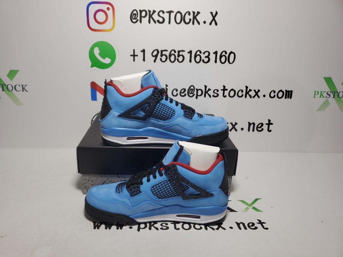 PK God Batch Air Jordan 4 Retro Travis Scott Cactus Jack 308497-406 review Alp 01