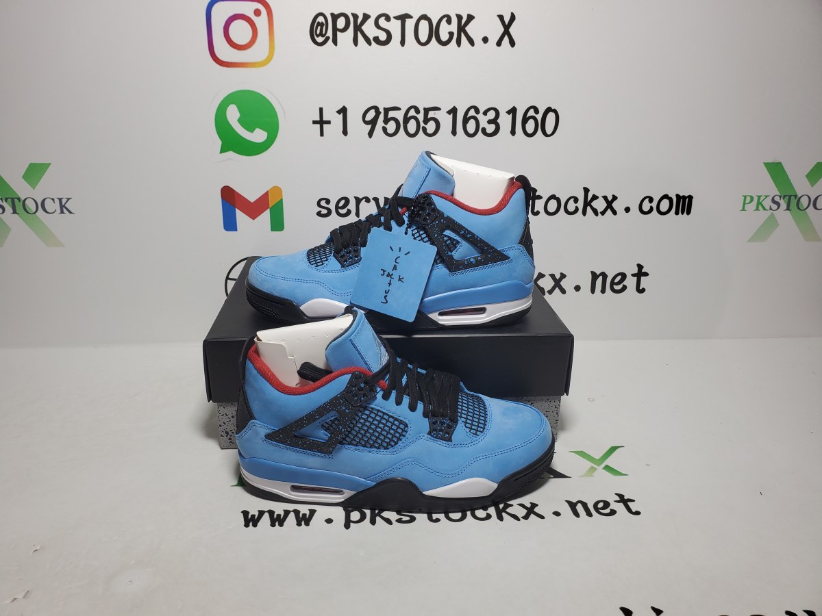 PK God Batch Air Jordan 4 Retro Travis Scott Cactus Jack 308497-406 review Alp 02