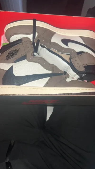 PK God Batch Air Jordan 1 Retro High Travis Scott CD4487-100 review K*** 00