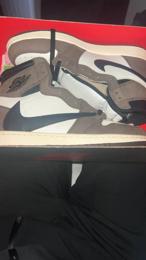 PK God Batch Air Jordan 1 Retro High Travis Scott CD4487-100 review 