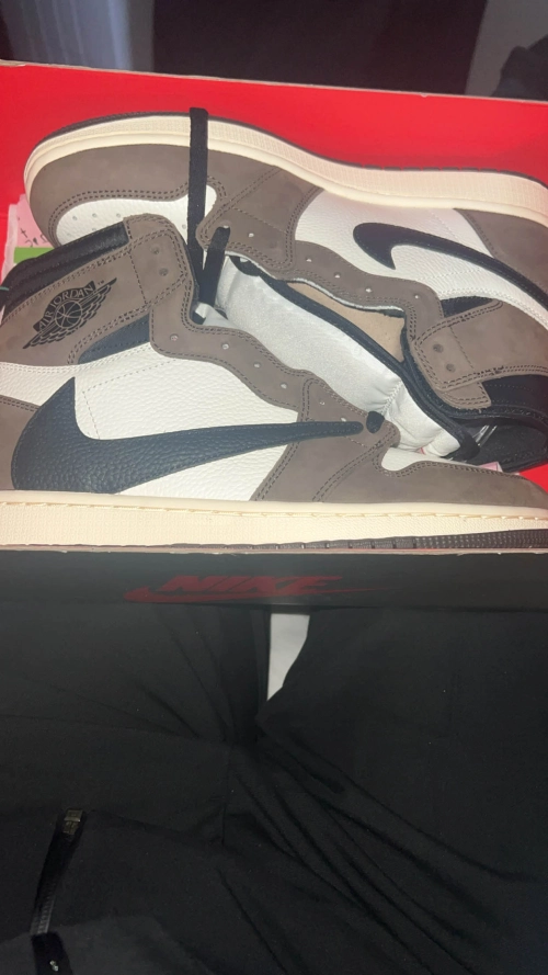 PK God Batch Air Jordan 1 Retro High Travis Scott CD4487-100 review 