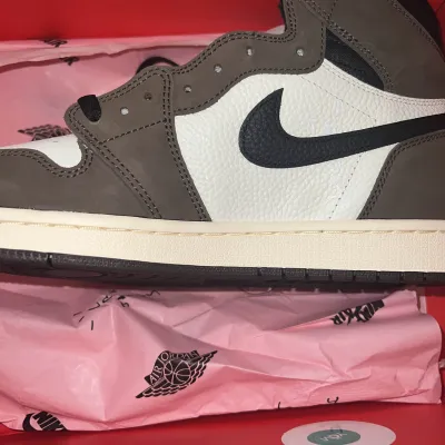 PK God Batch Air Jordan 1 Retro High Travis Scott CD4487-100 review K*** 01