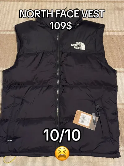 The North Face Shell Puffer GiletTNF Black review Tyrone 02