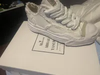 PK God Batch Maison MIHARA YASUHIRO Men's Hank Low Sneakers White review 0