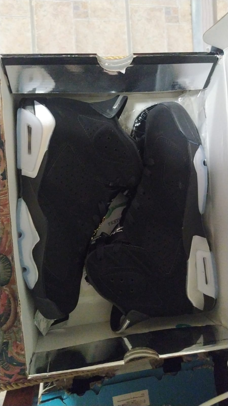 PK God Batch Air Jordan 6 Black Silver DX2836-001 review Jayden Seay
