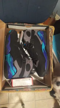 PK God Batch Air Jordan 8 “Aqua” 305381-025 review 0