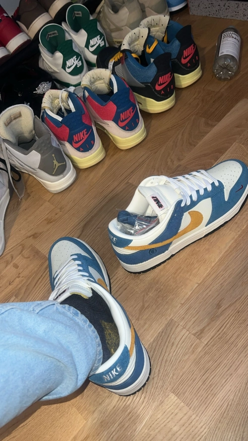 LJR Batch Nike Dunk Low Kasina Industrial Blue CZ6501-100 review 