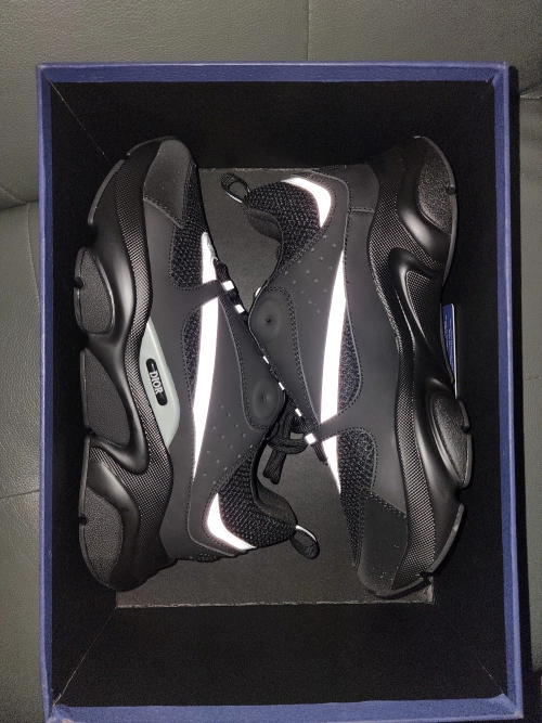 PK God Batch Dior B22 Black Silver 3SN231ZNG_H969 review 