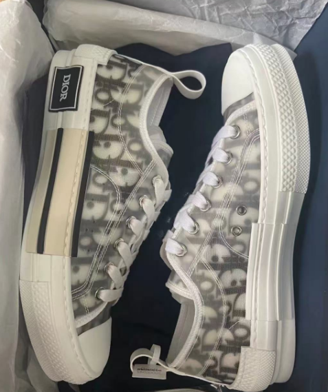 PK God Batch Dior B23 HT Oblique Transparency Low H565 White Black review Ahmad Stone