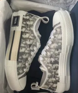 PK God Batch Dior B23 HT Oblique Transparency Low H565 White Black review Ahmad Stone