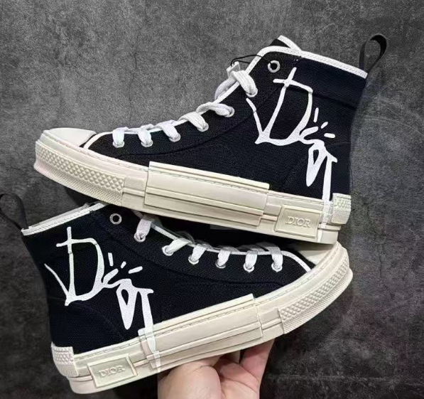 PK God Batch 3SN272ZIR 16536 Dior B23 HT Oblique Transparency Black Co branding review Roberti Lopez