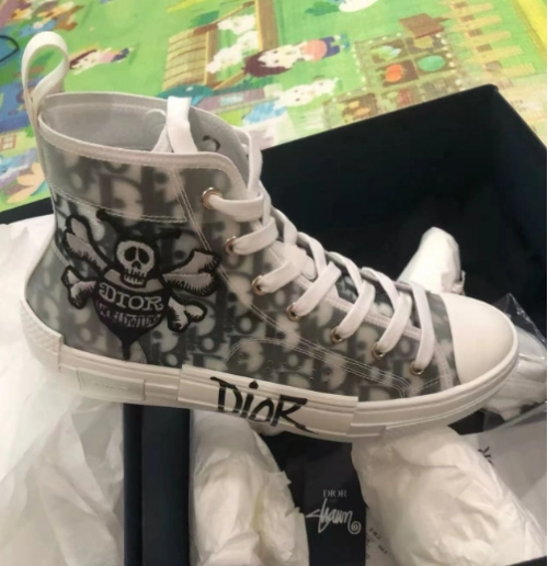 PK God Batch Dior B23 Oblique Low Top Sneakers review 