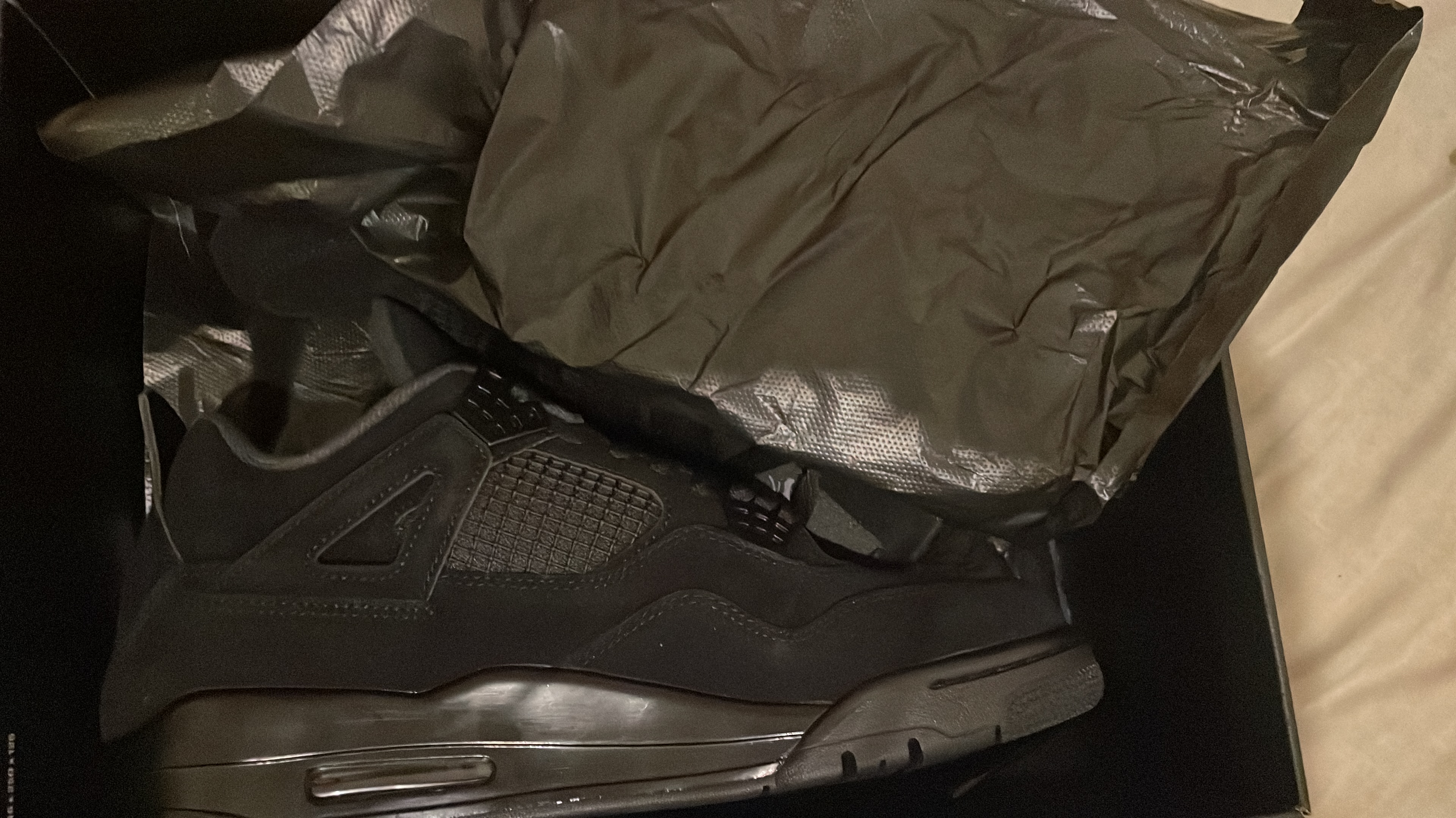 PK God Batch Air Jordan 4 Black Cat CU1110-010 review Sam 01