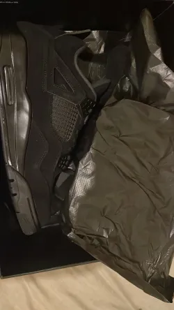 PK God Batch Air Jordan 4 Black Cat CU1110-010 review Sam 01
