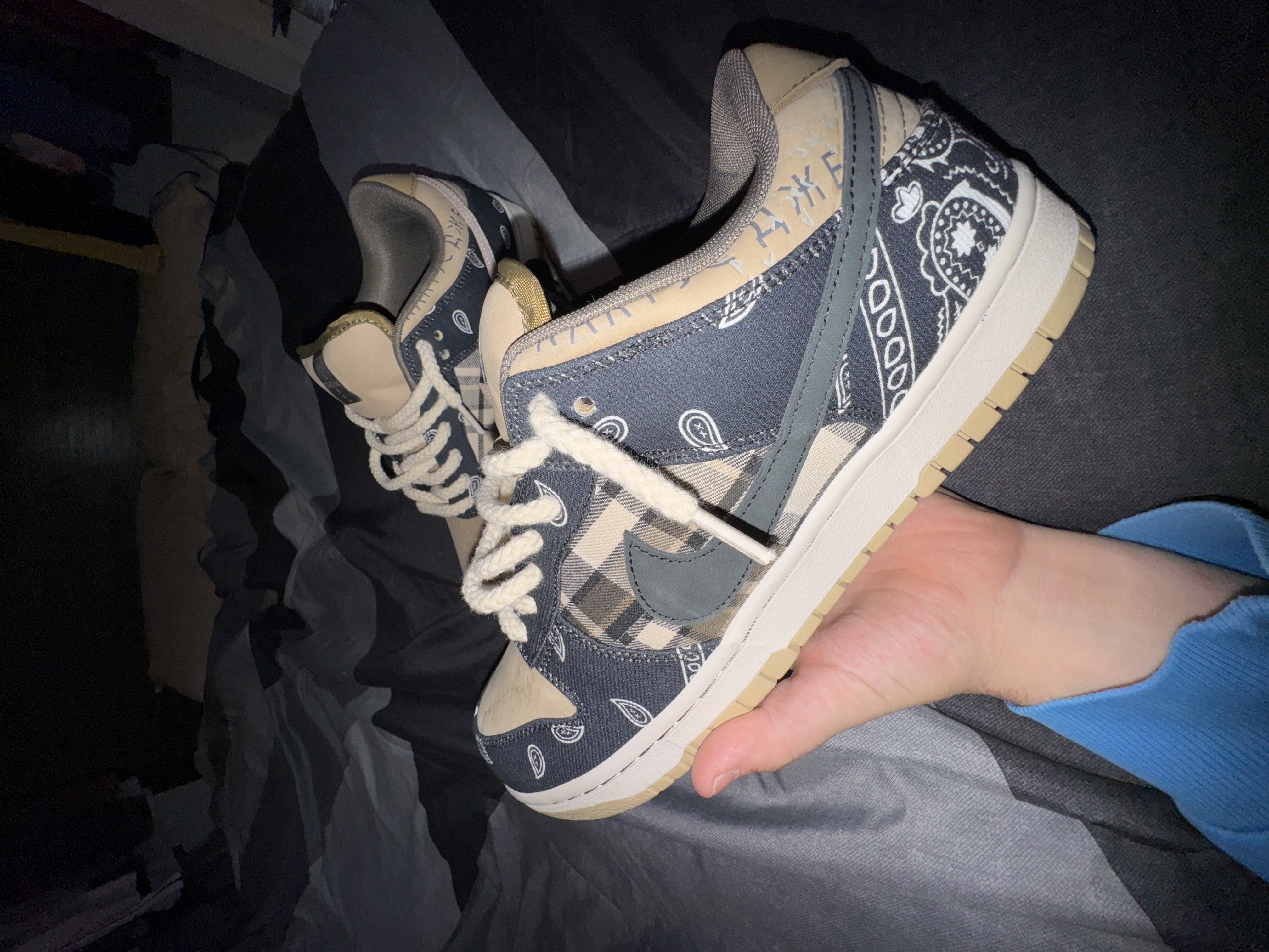 PK God Batch Nike SB Dunk Low Travis Scott CT5053-001 review Jay 02