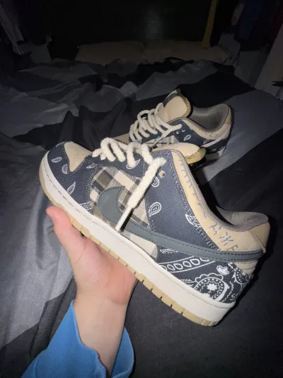 PK God Batch Nike SB Dunk Low Travis Scott CT5053-001 review Jay 02