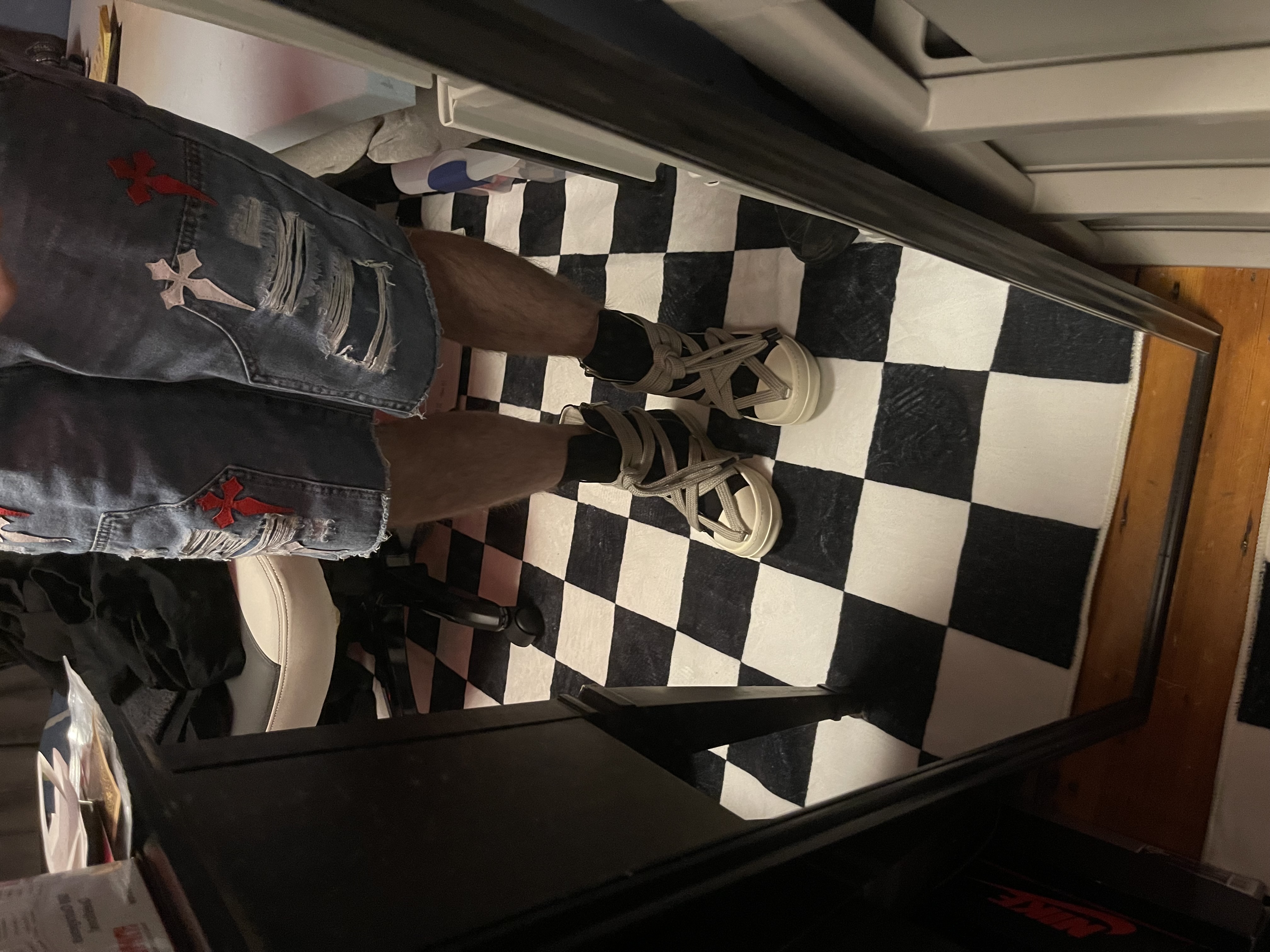 PK God Batch Rick Owens DRKSHDW Luxor Hexa High 'Black review Cooper 03