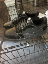 【Flash Sale】Air Jordan 1 Retro Low OG SP Travis Scott Black Phantom DM7866-001 review 4