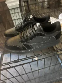 【Flash Sale】Air Jordan 1 Retro Low OG SP Travis Scott Black Phantom DM7866-001 review 4