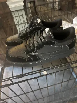 【Flash Sale】Air Jordan 1 Retro Low OG SP Travis Scott Black Phantom DM7866-001 review Adam 05