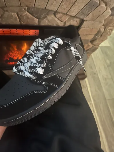 【Flash Sale】Air Jordan 1 Retro Low OG SP Travis Scott Black Phantom DM7866-001 review Adam 05