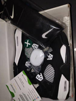 PK God Batch Air Jordan 4 White Thunder FQ8138-001 review A***
