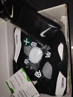 PK God Batch Air Jordan 4 White Thunder FQ8138-001 review A***